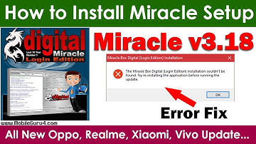 How to Install Miracle Thunder 3.18 Latest Update | New Mediatek CPU Added