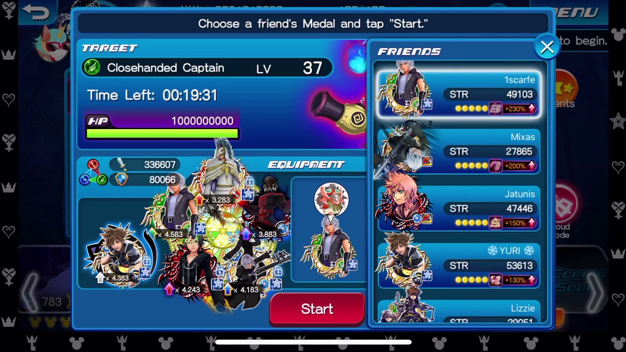 Challenge the Close handed Captain KHUX NA