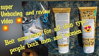 ||AROMA MAGIC SUNSCREEN || Full Review and Unboxing || Best fairness Protection|| screenshot 5