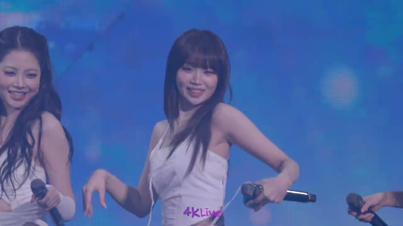 [8K] LE SSERAFIM 르세라핌 Swan Song + Flash Forward + Blue Flame + So Cynical EASY CRAZY HOT Tour Encore