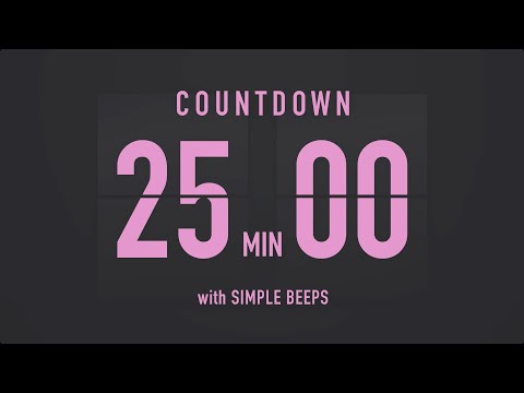 25 Minutes Countdown