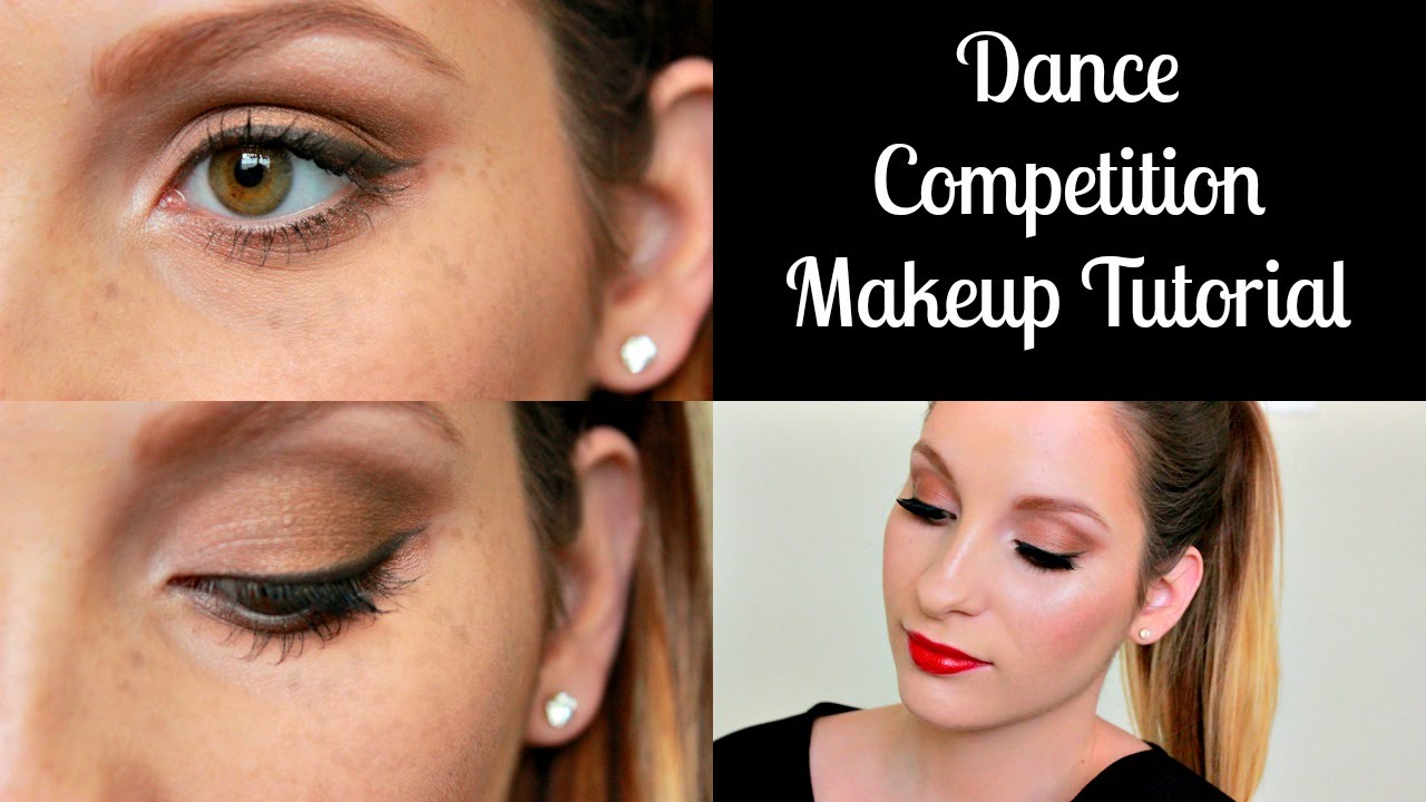 Dance Competition Makeup Tutorial YouTube