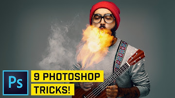 9 Photoshop HACKS in 90 SECONDS