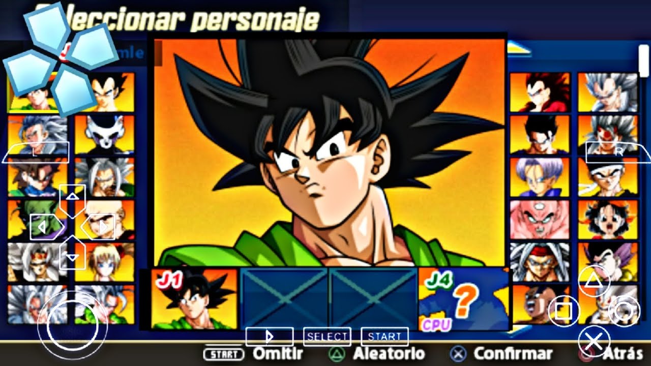 DBZ TTT MOD DRAGON BALL AF PARA (PSP) 2025  