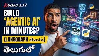 LangGraph Tutorial | Multi-Agent Systems | Explained in Telugu | Agentic AI Crash Course