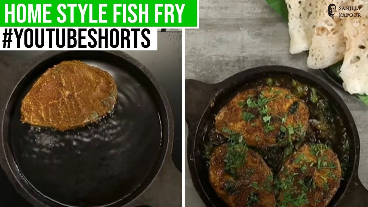 Home Style Fish Fry | #Shorts | Sanjeev Kapoor Khazana