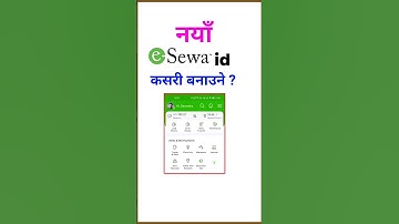 eSewa Kasari Kholne /eSewa id Kasari Banaune / How to Create eSewa id #shorts #esewa