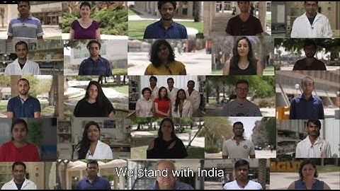 Ben-Gurion University of the Negev stands with India