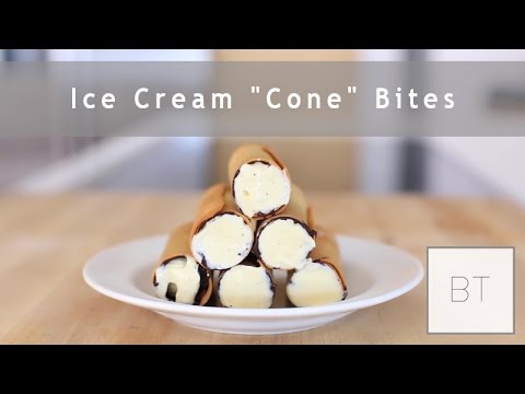 Ice Cream "Cone" Bites   Byron Talbott