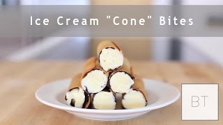 Ice Cream "Cone" Bites | Byron Talbott