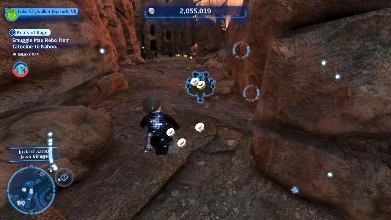 Jawa Japes Kyber Brick Location & Solution LEGO Star Wars The