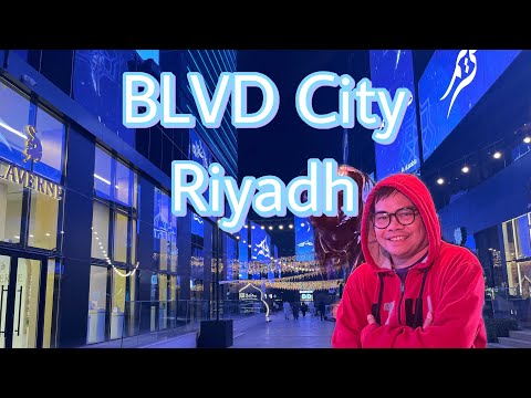 Walk Tour BLVD City Riyadh