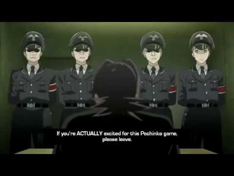 Japanese Anime Hitler rants about the new MGS3 Pachinko game