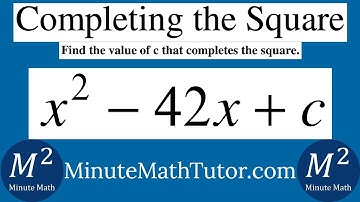 x^2-42x+c | Find the value of c that completes the square.