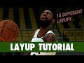 NBA 2K19 - LAYUP Tutorial: Eurostep, 360, Jelly, Reverse, Euro-Floater, Spin, Between The Legs