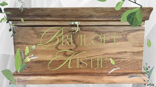 Wedding casket / Bruiloft kistje