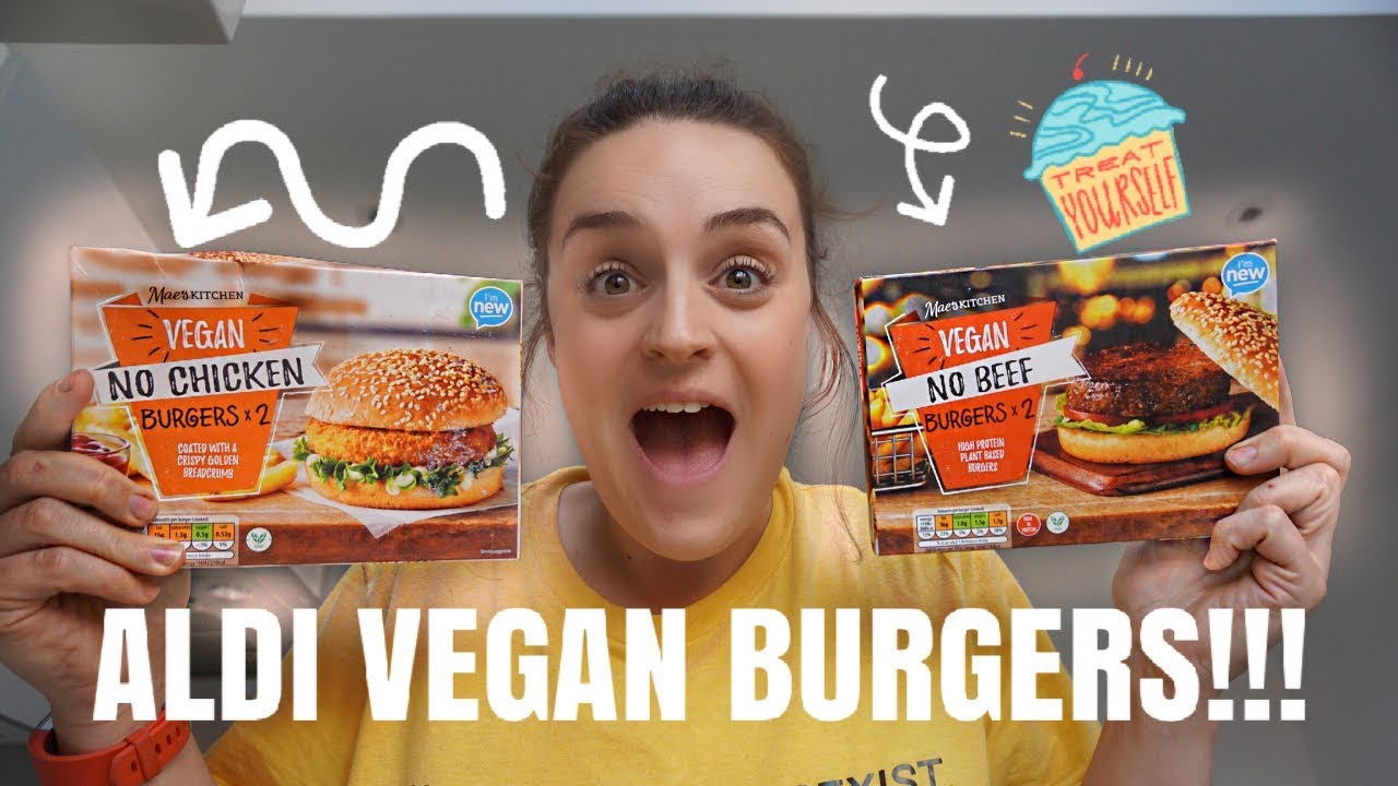 MEAT EATER TRIES ALDI VEGAN BURGERS! YouTube