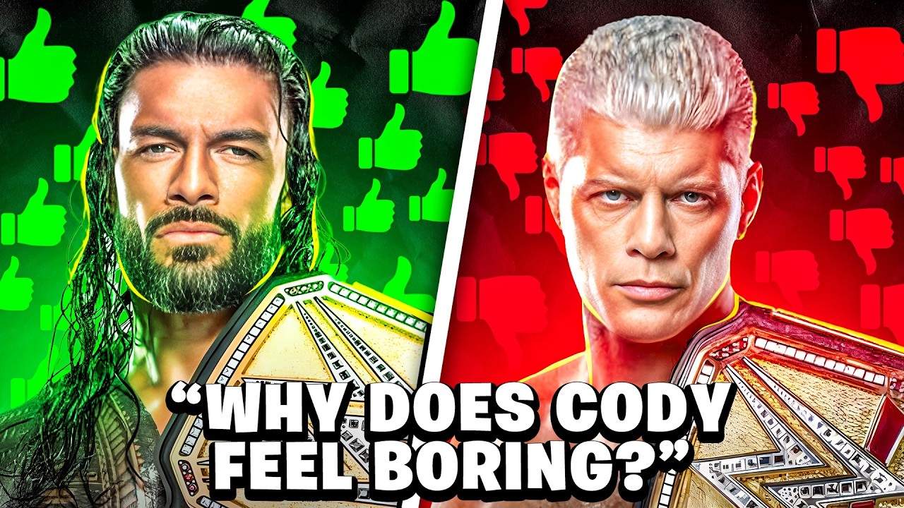Why Cody Rhodes is a BORING WWE Champion and Roman Reigns is NOT