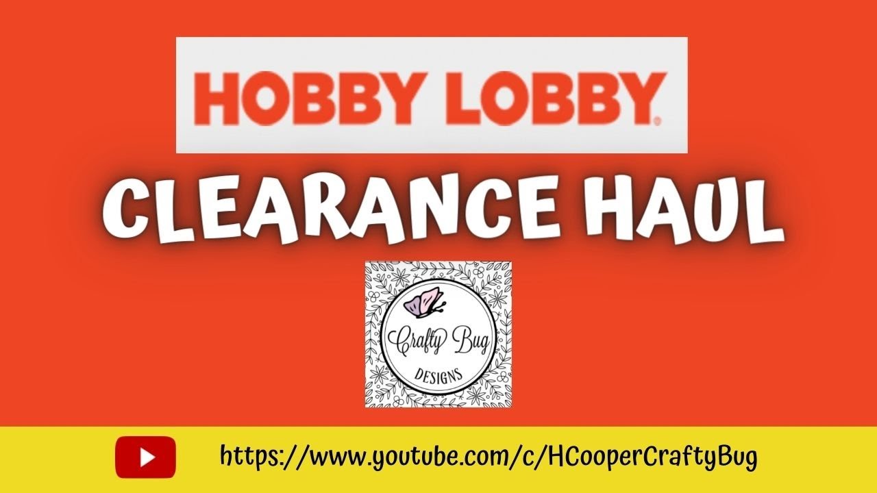 hobby lobby ribbon clearance; mum supplies shoppinghaul