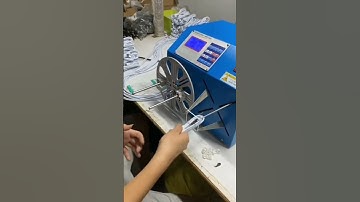 Cable  winding and binding machine