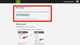 How to Setup the Akismet Spam Filter Plugin in WordPress (WordPress Basics 31 of 33)