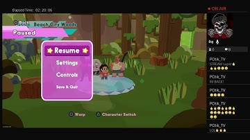 Gamer steven plays Steven universe save the light
