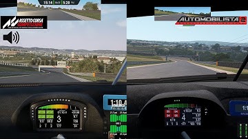 ACC vs. AMS 2 | BMW M6 GT3 @Kyalami lap comparison