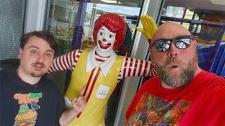 Me And @CrowRanaBurgerTour The Mansard Roof McDonald's In Hicksville, NY!