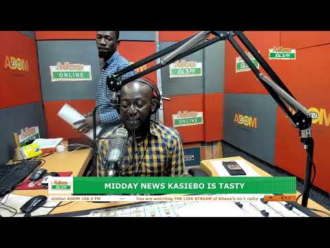 Midday News Kasiebo Is Tastyon Adom 106 3 FM 26 11 25