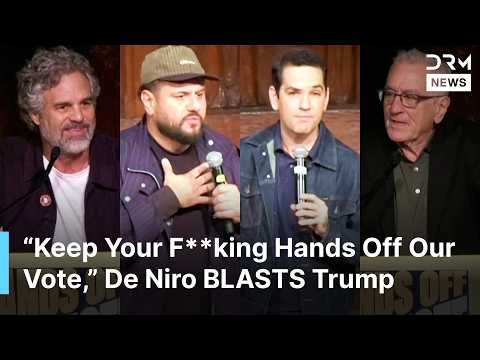 De Niro, Ruffalo, Mo Amer & Ezra Levin Unleash Scathing Attacks on Trump at Fiery NY Rally | AC1N