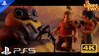 It Takes Two Gameplay Walkthrough Part_4 (Ps5).| Bumble bee Fight |.