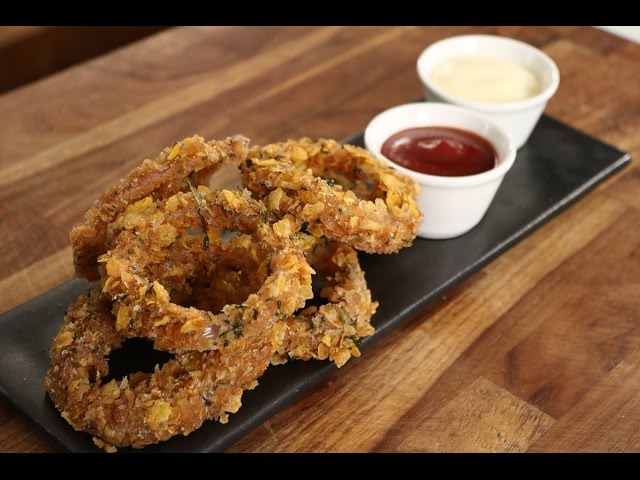 Onion Rings Recipe | Tanya Tandon | Instachef | Sanjeev Kapoor Khazana