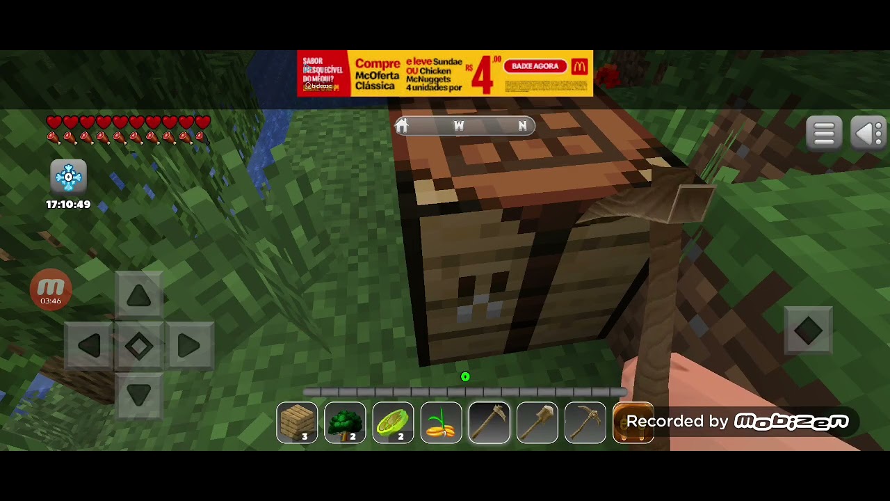 Realcraft Realcraft abventory EP 7 base simples na montanha - YouTube
