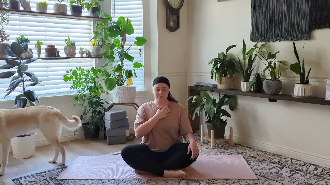 Breath + Movement for Panic Release | Gentle Nervous System Flow (5 Min)