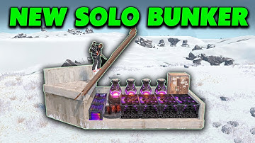 The NEW RARE SOLO BUNKER In Rust 2025