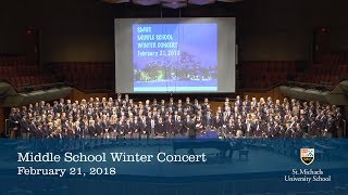 Middle School Winter Concert: Feb 21, 2018