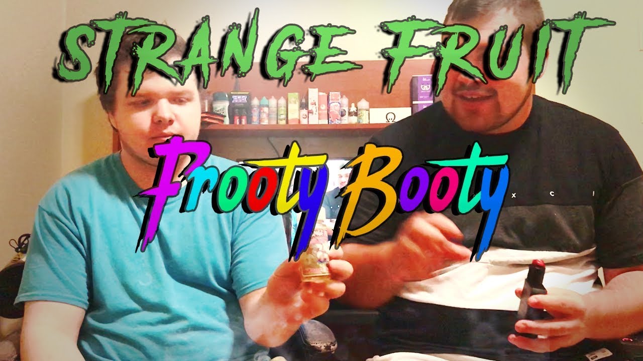 RAINBOW SNOWCONE E-JUICE?! | Strange Fruit Frooty Booty