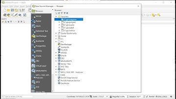 QGIS 3.x - 4. Tilføj data med datasource manager / add data using data source manager