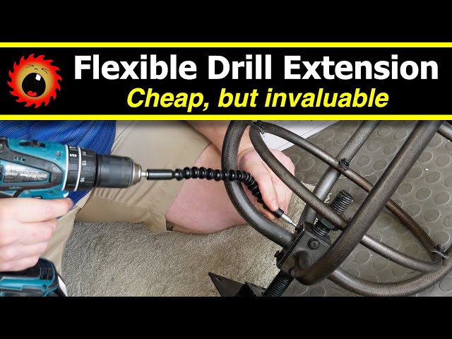 Extremely useful Flexible Drill Shaft Extension 