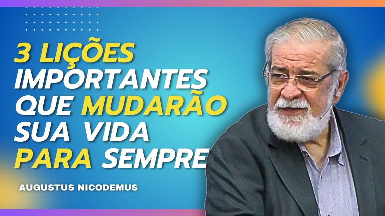 LIÇÕES DO ANTIGO POVO DE DEUS  - AUGUSTUS NICODEMUS