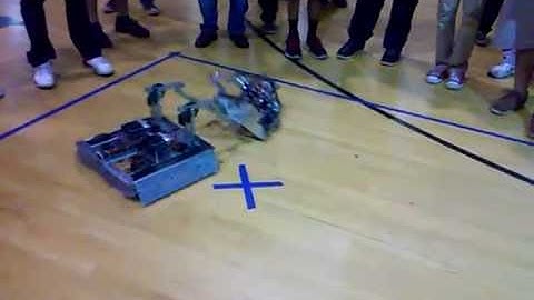 Vex and Tetrix Robot Sumo Competition