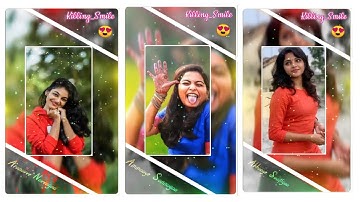 How to Create New Style Lyrical Slideshow Whatsapp Status Video Editing In Kinemaster Telugu 2021