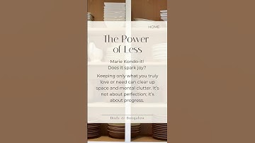 Declutter Your Space, Declutter Your Mind