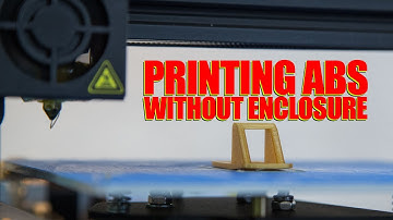 ▼ 3D Printing Questions - Printing ABS without enclosure, is that possible?
