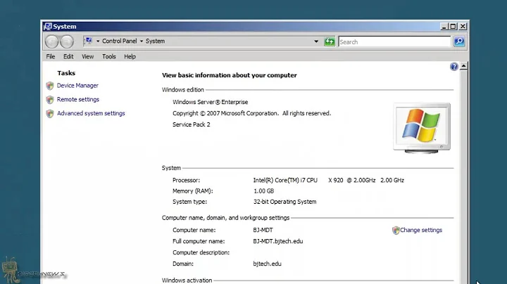 Windows Server 2008 - Enable Multiple RDP - tsconfig - Part 1