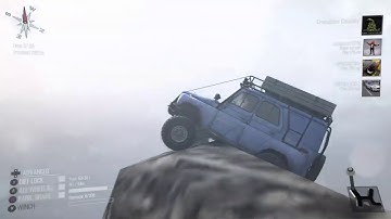 Mudrunner| Cliff jumping