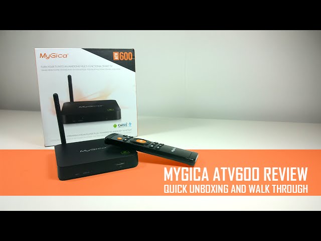 MyGica Ultra HD Enjoy TV Box Android TV ATV1800 Review 