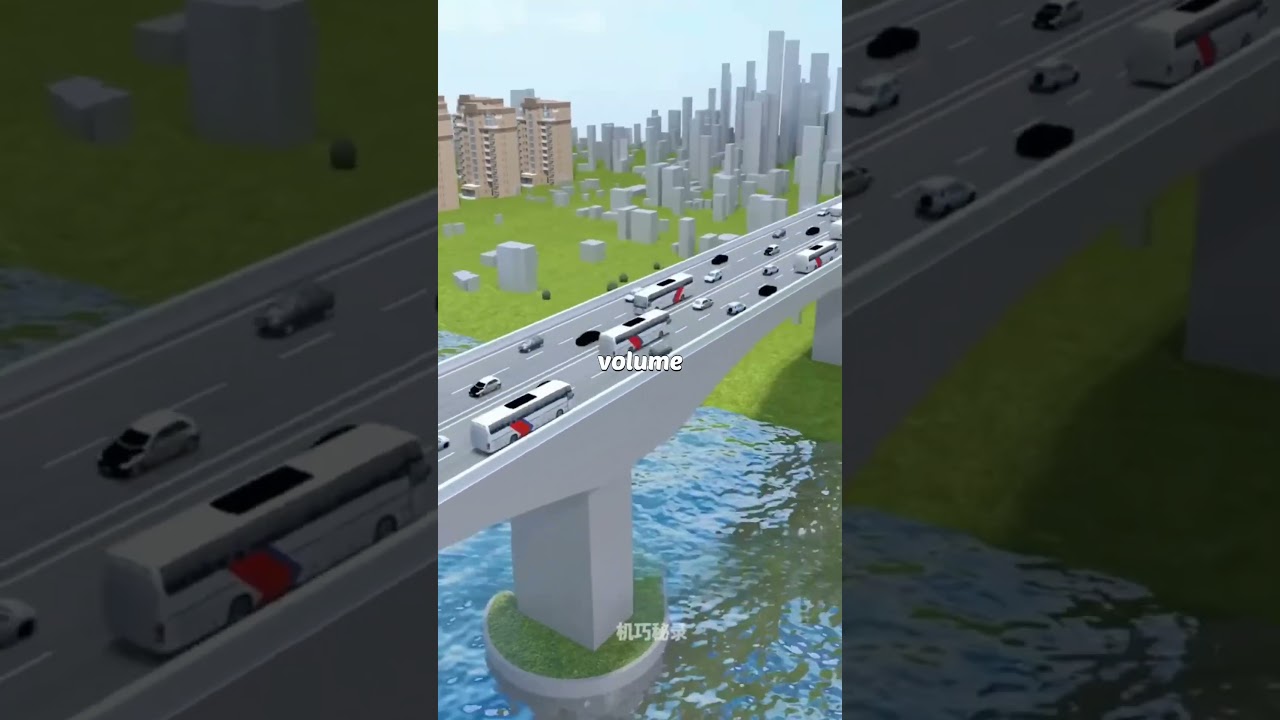 🌉Engineering behind this insane bridge