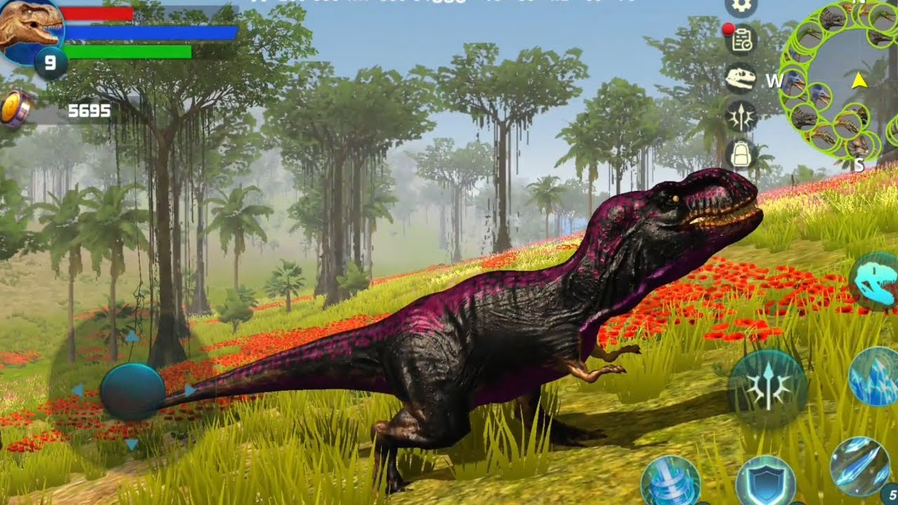 Best Dino Games Tyrannosaurus Simulator Android Gameplay Dinosaur