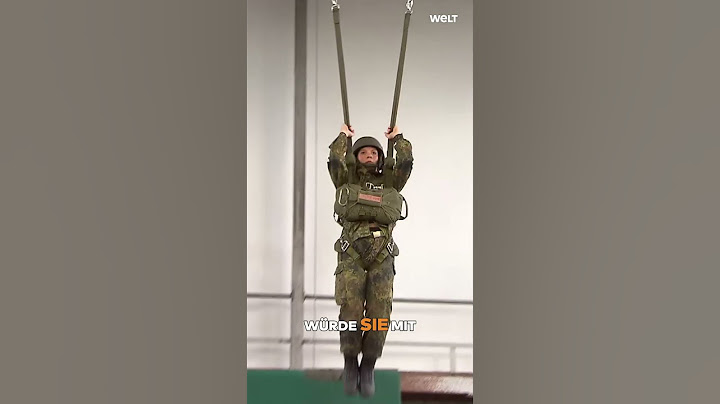 ELITE DER BUNDESWEHR: Die Pendelprüfung  Überleben aus 4 Metern Höhe 🪂